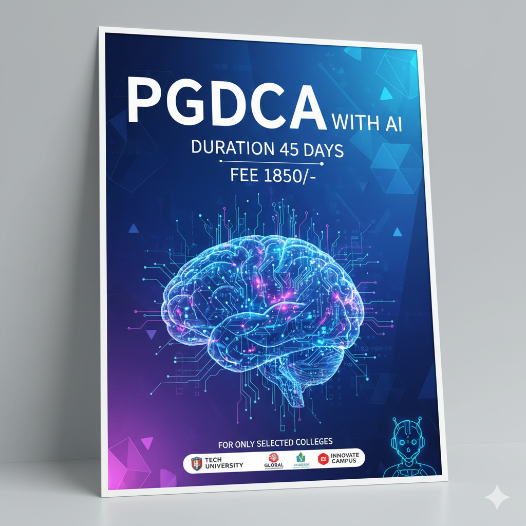 P.G.Diploma In Computer Application With AI
